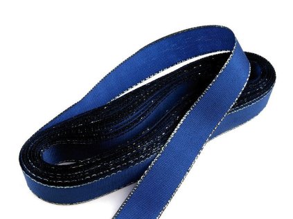 Stuha taftová s lurexem šíře 15 mm (Varianta 322 olivová zeleň zlatá, Balení 10 m)