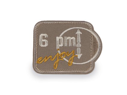 Nažehlovačka (Varianta 2 šedá, Balení 10 ks)