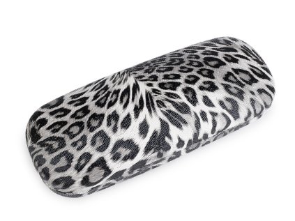 Pouzdro na brýle zvířecí vzor 6x16 cm (Varianta 1 šedá nejsvětlejší, Balení 1 ks)