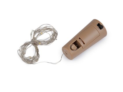 LED osvětlení - láhvový špunt (Varianta bílá teplá, Balení 1 ks)