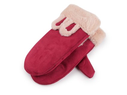 Dětské rukavice palčáky zateplené (Varianta 2 růžová sv., Balení 1 pár)