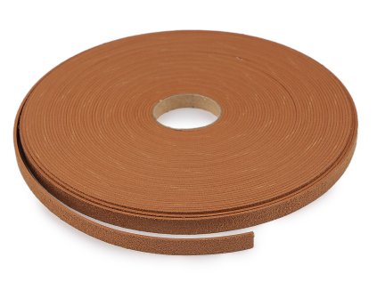 Ucha na tašky z eko kůže šíře 10 mm - polotovar (Varianta 1 bílá, Balení 6.7 m)