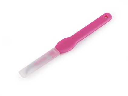 Ergonomický nůž / páráček k řezání a vykrajování, délka 13,5 cm (Varianta růžová, Balení 1 ks)