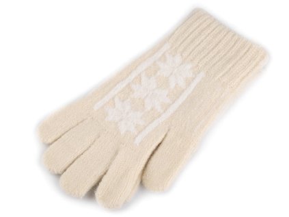 Dámské / dívčí žinylkové rukavice (Varianta 10 hnědá tmavá, Balení 1 pár)