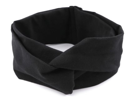 Dámská / dívčí čelenka soft fleece (Varianta 5 černá, Balení 1 ks)