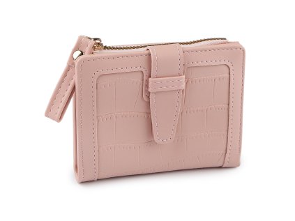 Dámská peněženka 9x11,5 cm (Varianta 1 pudrová, Balení 1 ks)
