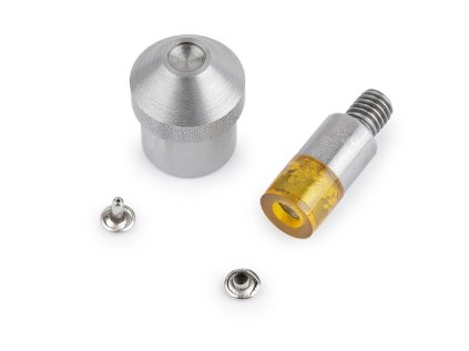 Piston na duté nýty oboustranné Ø7 mm (Varianta nikl, Balení 1 sada)