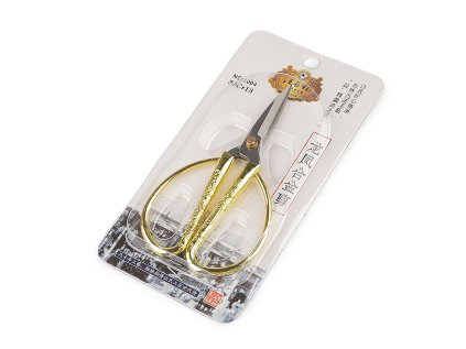 Nůžky délka 13 cm, 15 cm (Varianta 1 (13 cm) zlatá, Balení 1 ks)