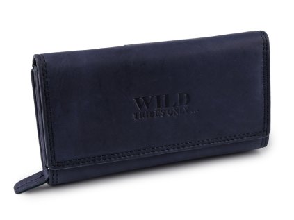 Dámská kožená peněženka 9,5x17 cm (Varianta 3 černá oranžová, Balení 1 ks)