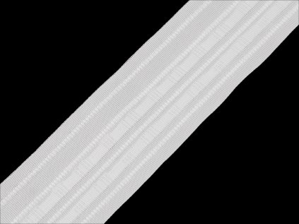 Záclonovka šíře 60 mm tužkové řasení (Varianta bílá, Balení 1 m)