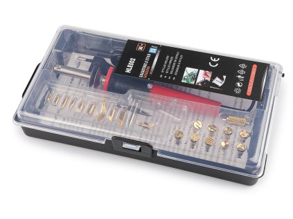 Sada na vypalování do dřeva, kůže - gravírovací pero, pyrograf, pájka (Varianta viz foto, Balení 1 sada)