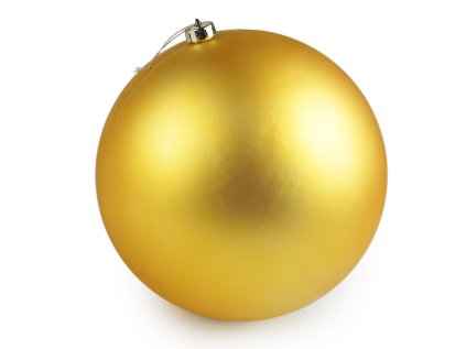 Vánoční baňka / koule Ø25 cm (Varianta 1 zlatá mat, Balení 1 ks)