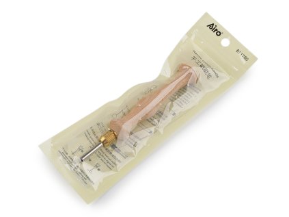 Dutá jehla šroubovací / vyšívací pero AIRO Ø5 mm pro silnější příze (Varianta přírodní sv., Balení 1 sada)