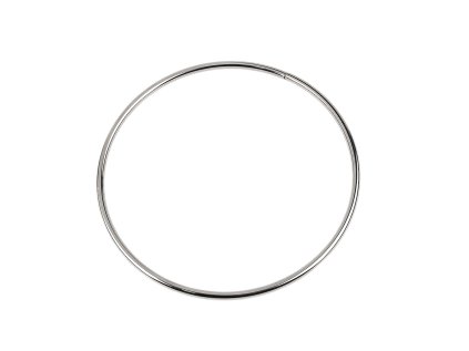 Kovový kruh / ucho na tašku Ø16 cm (Varianta 1 nikl, Balení 1 ks)