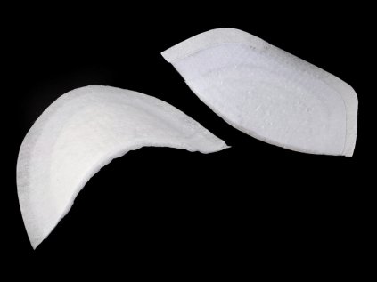 Vycpávky ramenní jehlované (Varianta bílá, Balení 1 pár)