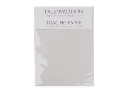 Pauzovací papír A4 50 g 10 ks (Varianta bílá transparent, Balení 1 sáček)