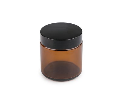 Sklenička na výrobu svíček (Varianta hnědá kouřová, Balení 1 ks)