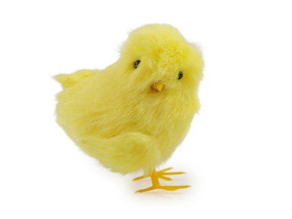 Dekorace velikonoční kuřátko (Varianta žlutá, Balení 1 ks)