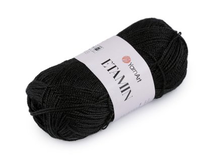 Pletací příze Etamin 30 g (Varianta 4 (461) žlutá, Balení 1 ks)
