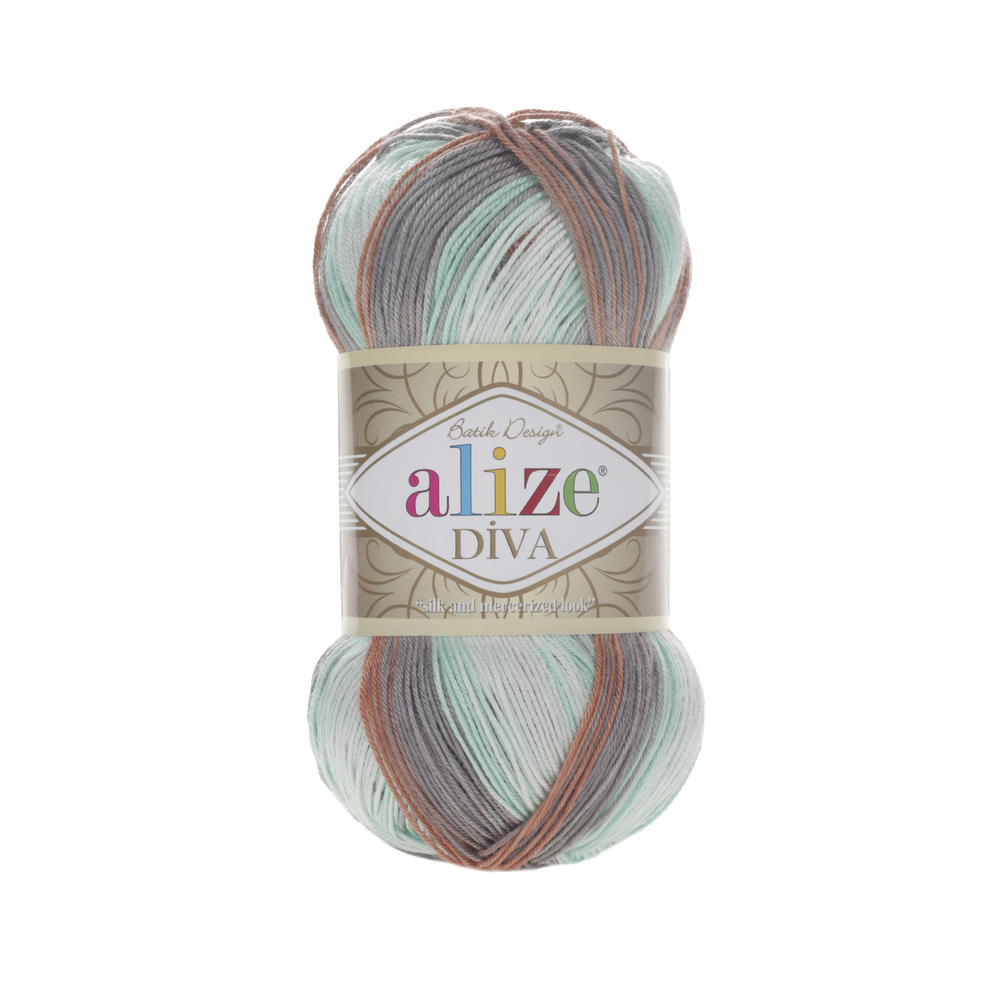 Alize Diva batik Barva: Alize Diva batik 5550