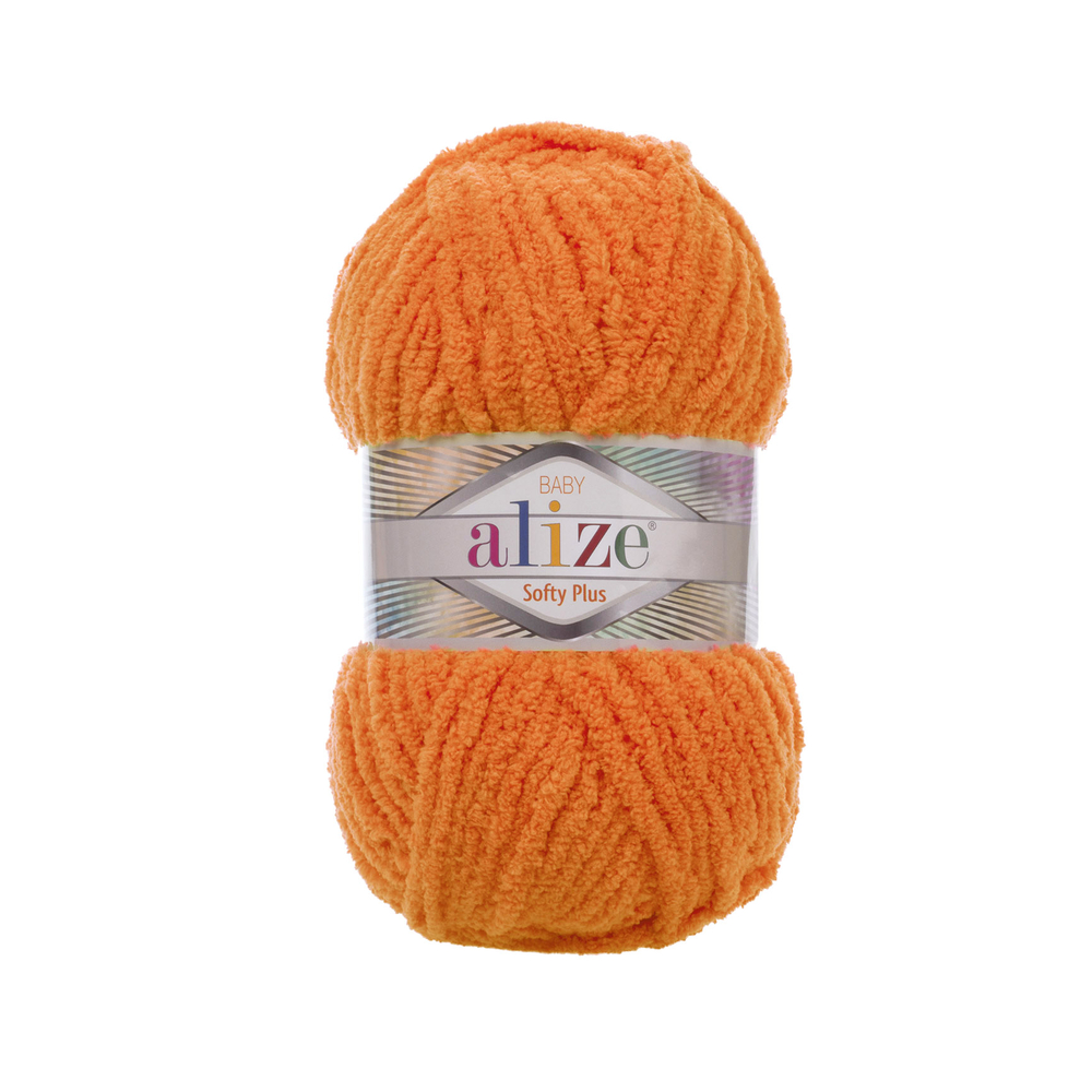 Alize Softy plus Barva: Softy plus 06  oranžová