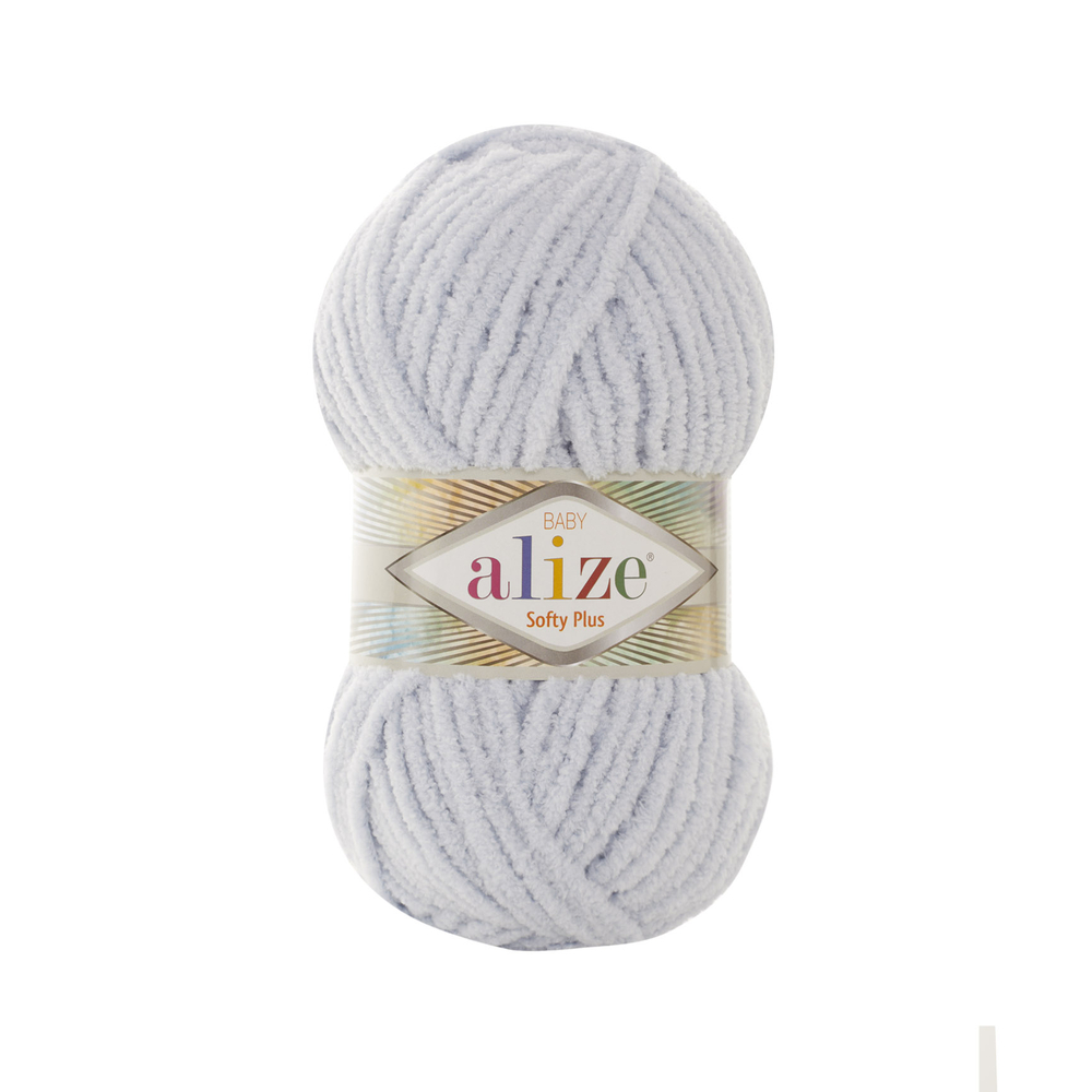 Alize Softy plus Barva: Softy plus 500  světle šedá