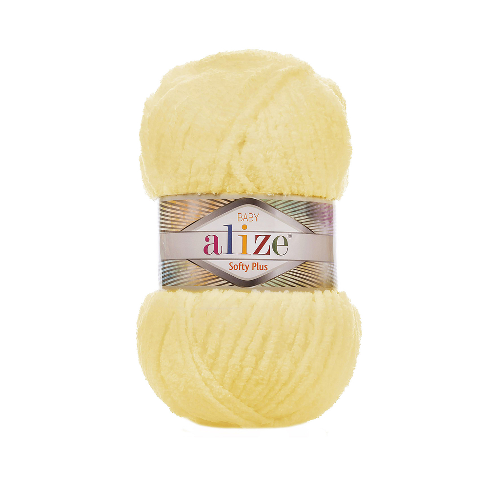 Alize Softy plus Barva: Softy plus 13  žlutá