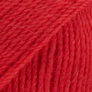 DROPS Alpaca uni colour barvy Barva: Červená 3620