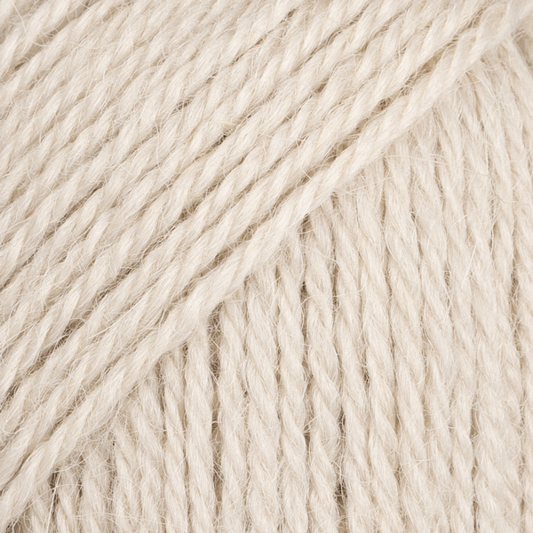 DROPS Alpaca uni colour barvy Alpaca uni: krémová uni colour 9036
