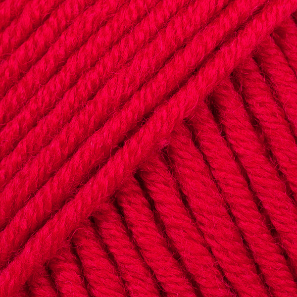 DROPS Big Merino Big merino: karmínová červená uni colour 27