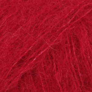 DROPS Brushed Alpaca Silk Barva: Brushed alapca červená uni 07