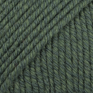 DROPS Cotton Merino Barva: Tmavá zelená uni 22