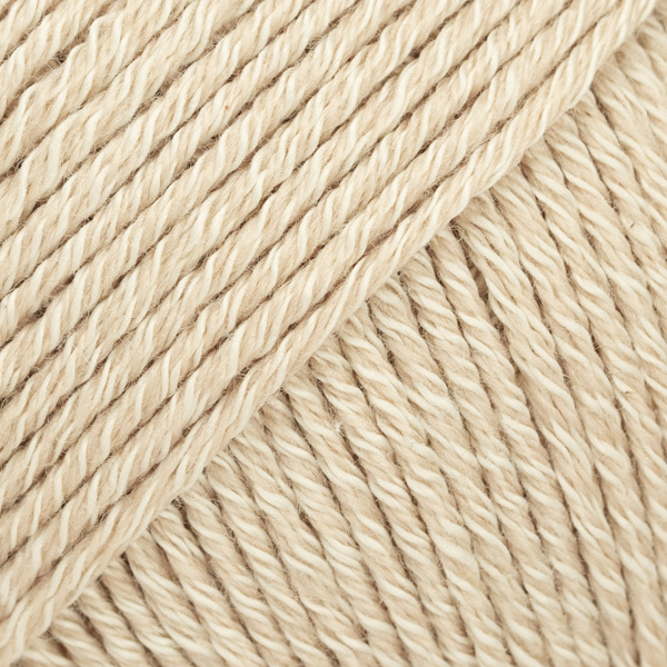 DROPS Cotton Merino Cotton merino: světlá béžová uni colour 38