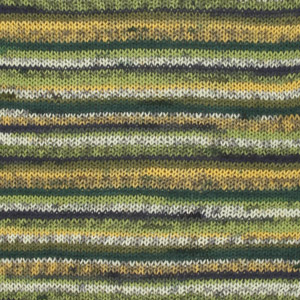 DROPS Fabel Barva: Fabel  zelená print 542