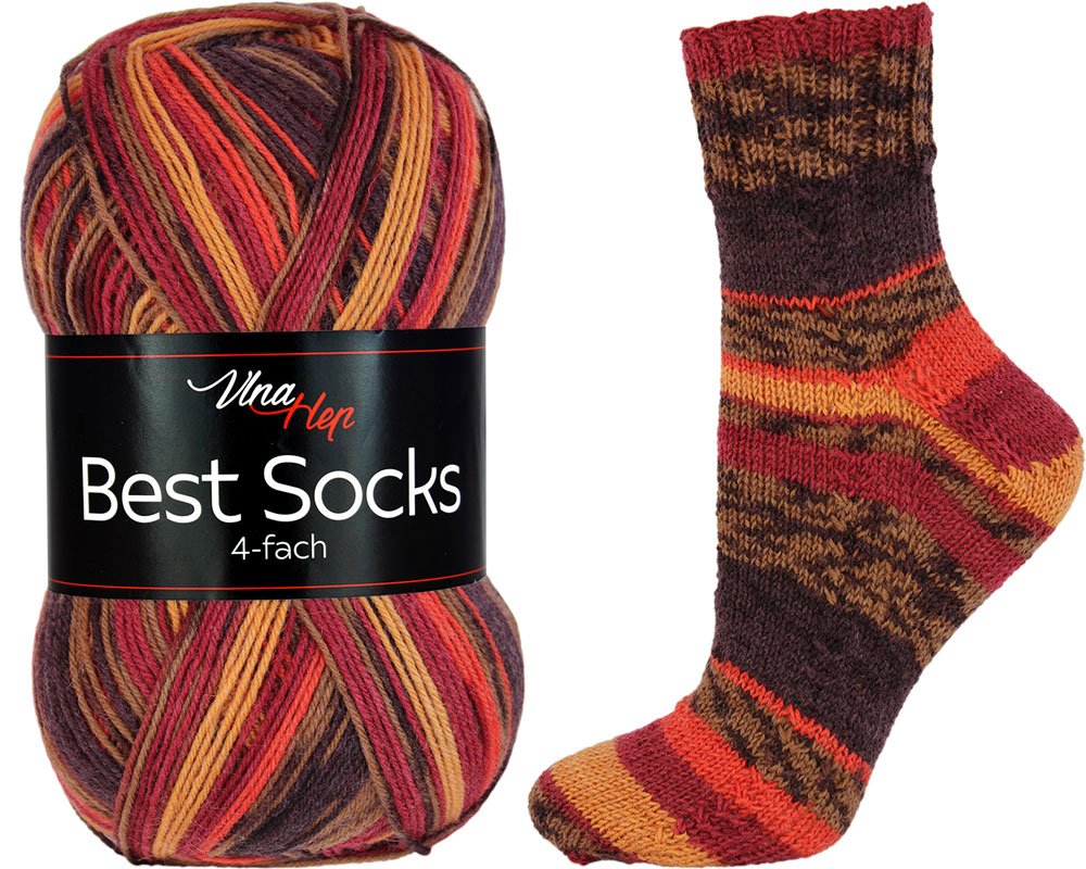 VLNA HEP Best Socks 4-fach Vlna-Hep Best socks 4-fach: Best socks 4-fach 7316