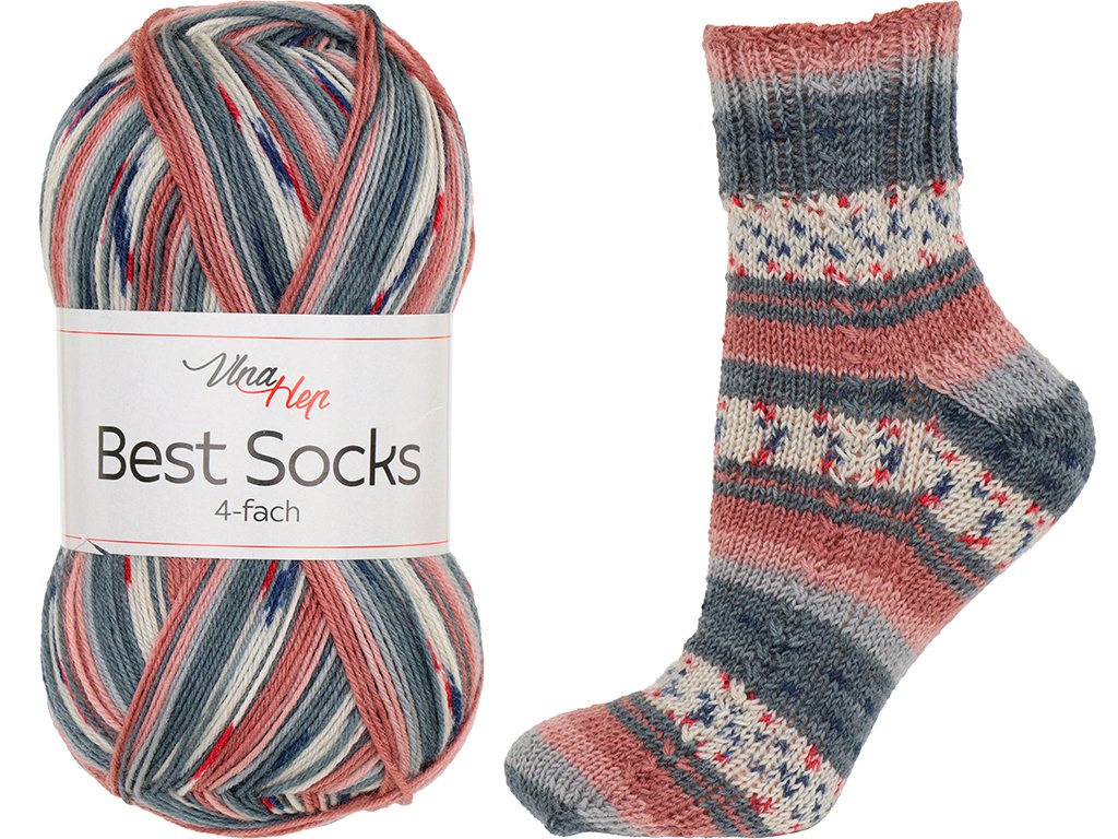 VLNA HEP Best Socks 4-fach Vlna-Hep Best socks 4-fach: Best socks 4-fach 7382