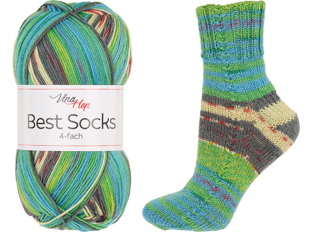 VLNA HEP Best Socks 4-fach Vlna-Hep Best socks 4-fach: Best socks 4-fach 7385