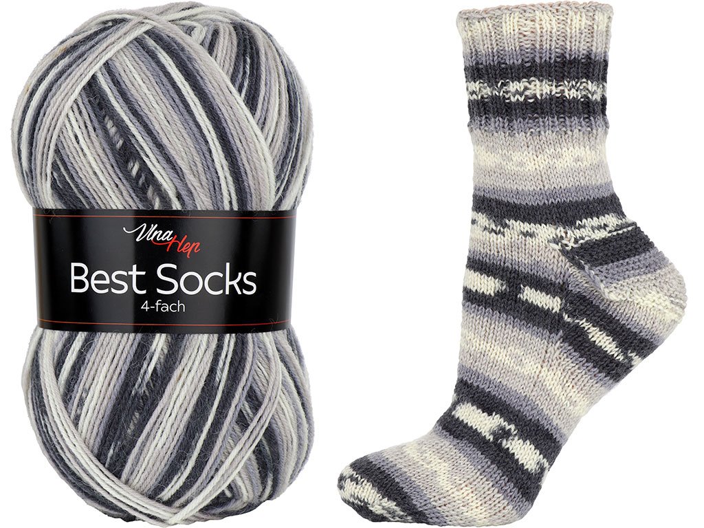 VLNA HEP Best Socks 4-fach Vlna-Hep Best socks 4-fach: Best socks 4-fach 7073