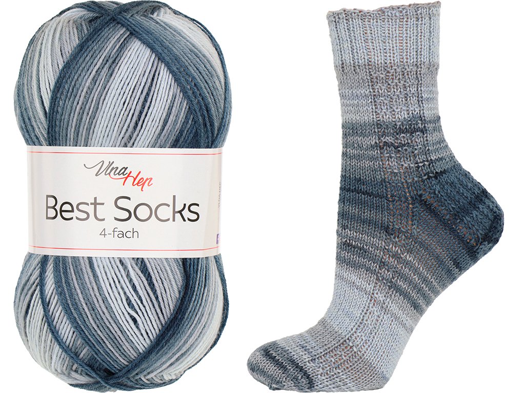 VLNA HEP Best Socks 4-fach Vlna-Hep Best socks 4-fach: Best socks 4-fach 7404