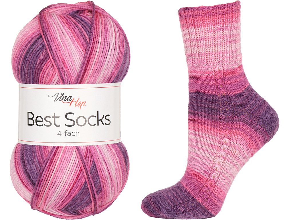 VLNA HEP Best Socks 4-fach Vlna-Hep Best socks 4-fach: Best socks 4-fach 7406