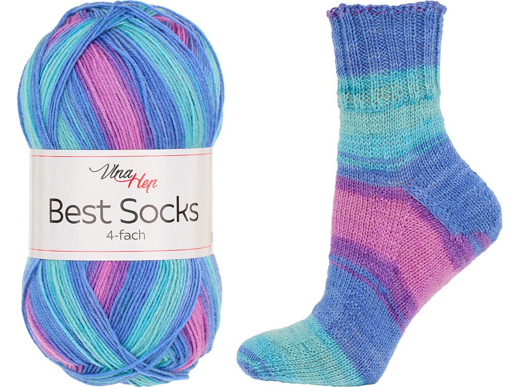 VLNA HEP Best Socks 4-fach Vlna-Hep Best socks 4-fach: Best socks 4-fach 7407