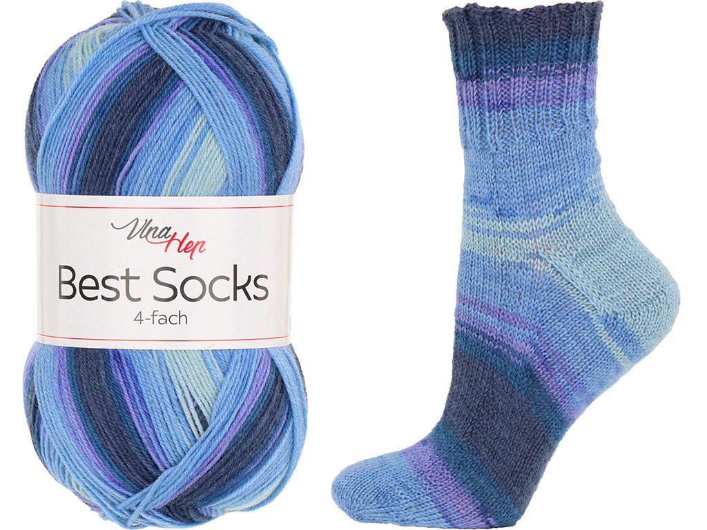 VLNA HEP Best Socks 4-fach Vlna-Hep Best socks 4-fach: Best socks 4-fach 7408