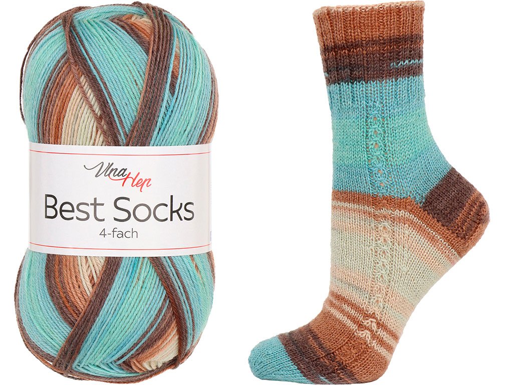 VLNA HEP Best Socks 4-fach Vlna-Hep Best socks 4-fach: Best socks 4-fach 7409