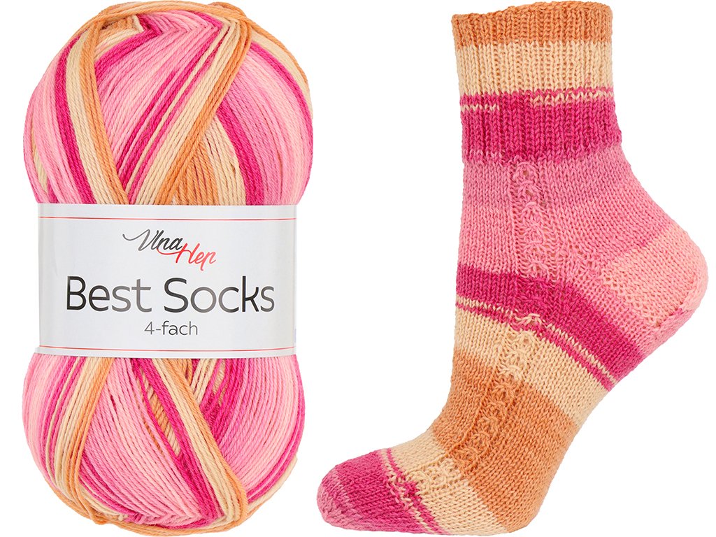 VLNA HEP Best Socks 4-fach Vlna-Hep Best socks 4-fach: Best socks 4-fach 7413