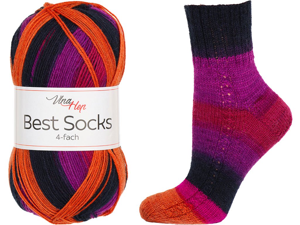 VLNA HEP Best Socks 4-fach Vlna-Hep Best socks 4-fach: Best socks 4-fach 7721