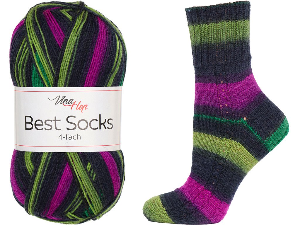 VLNA HEP Best Socks 4-fach Vlna-Hep Best socks 4-fach: Best socks 4-fach 7722