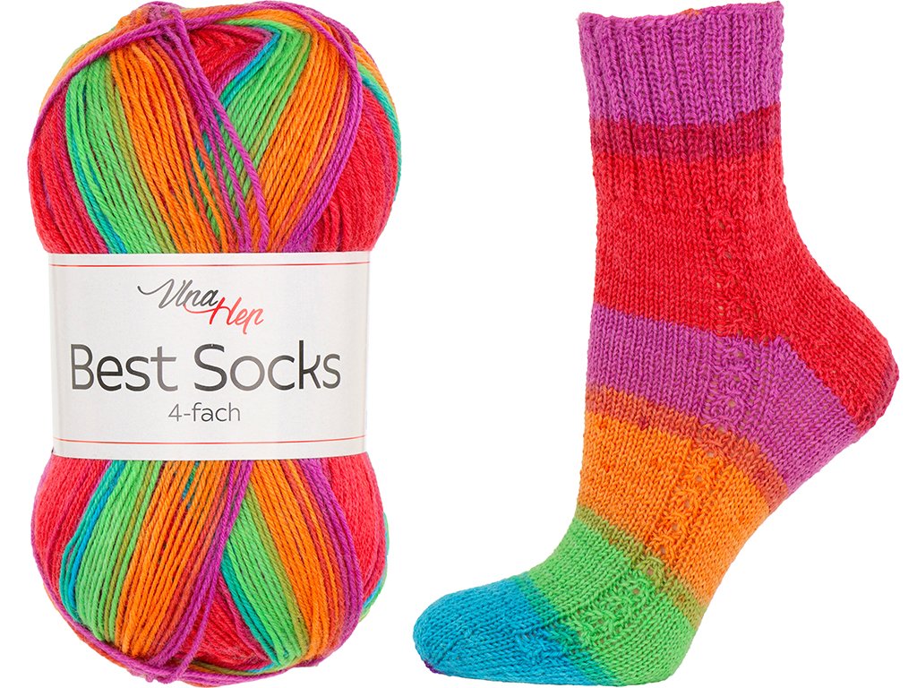 VLNA HEP Best Socks 4-fach Vlna-Hep Best socks 4-fach: Best socks 4-fach 7723
