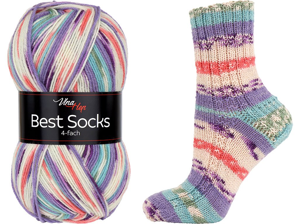 VLNA HEP Best Socks 4-fach Vlna-Hep Best socks 4-fach: Best socks 4-fach 7080