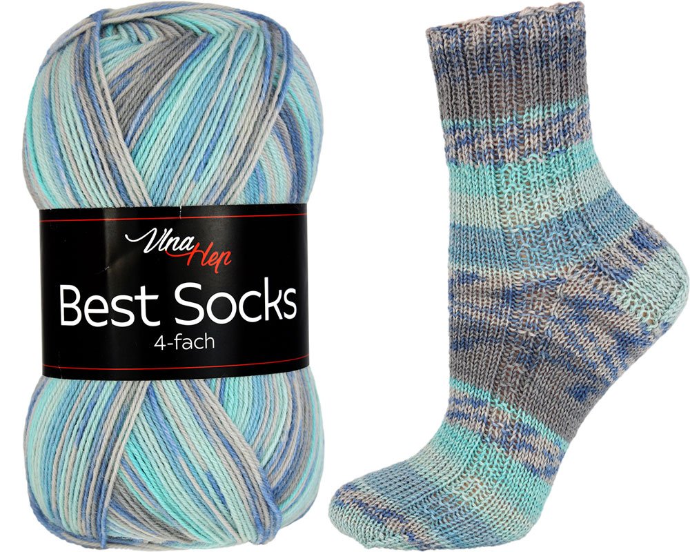 VLNA HEP Best Socks 4-fach Vlna-Hep Best socks 4-fach: Best socks 4-fach 7302