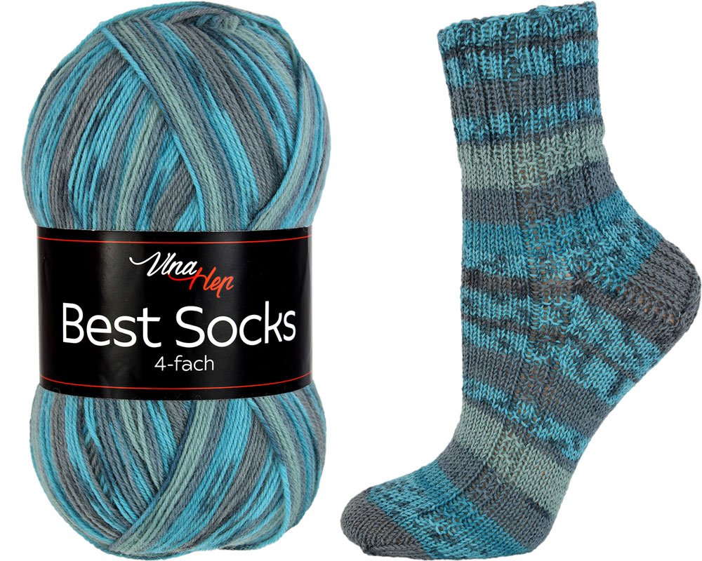 VLNA HEP Best Socks 4-fach Vlna-Hep Best socks 4-fach: Best socks 4-fach 7309
